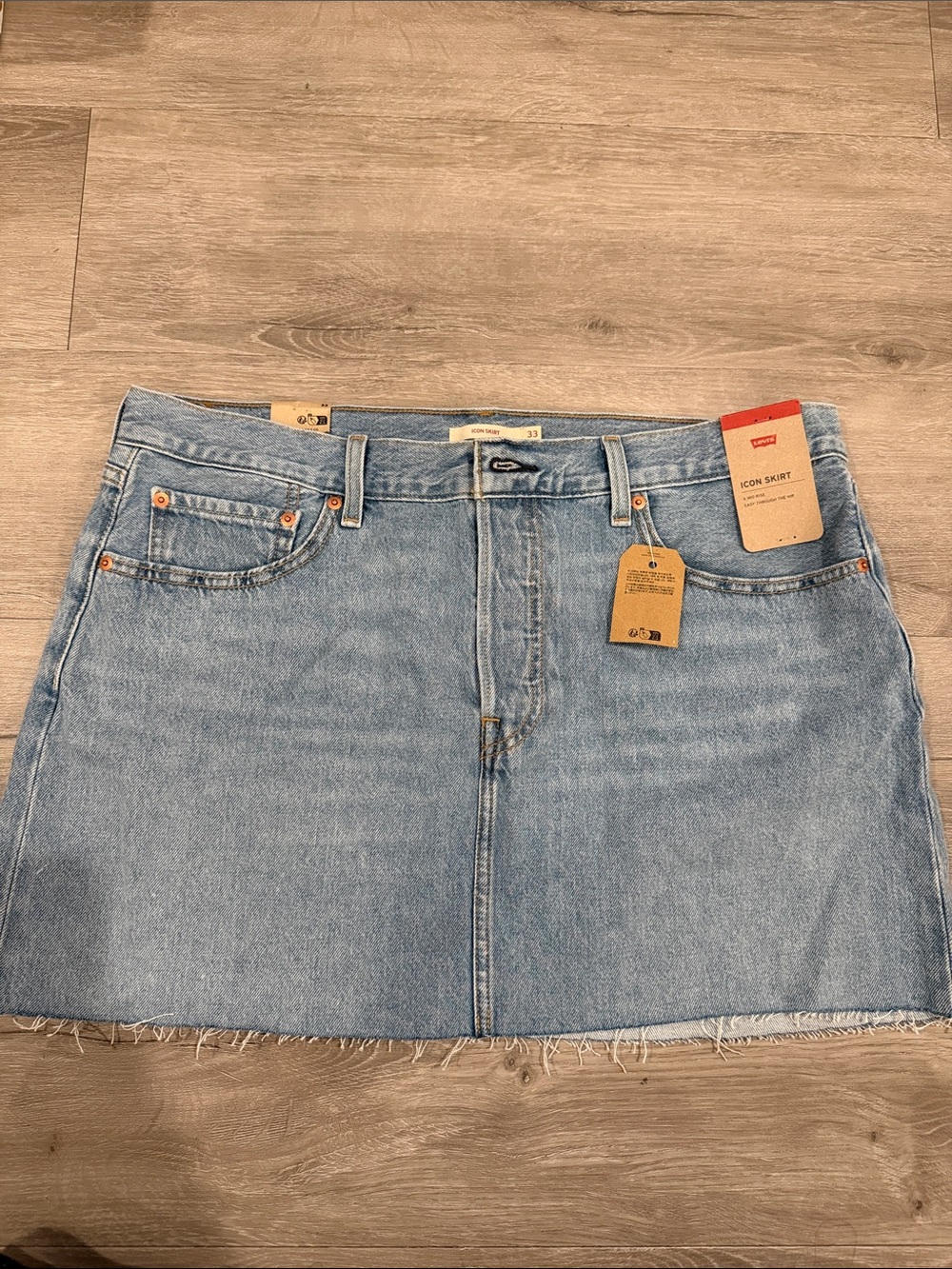 Levi’s Denim Icon Skirt - Light Blue